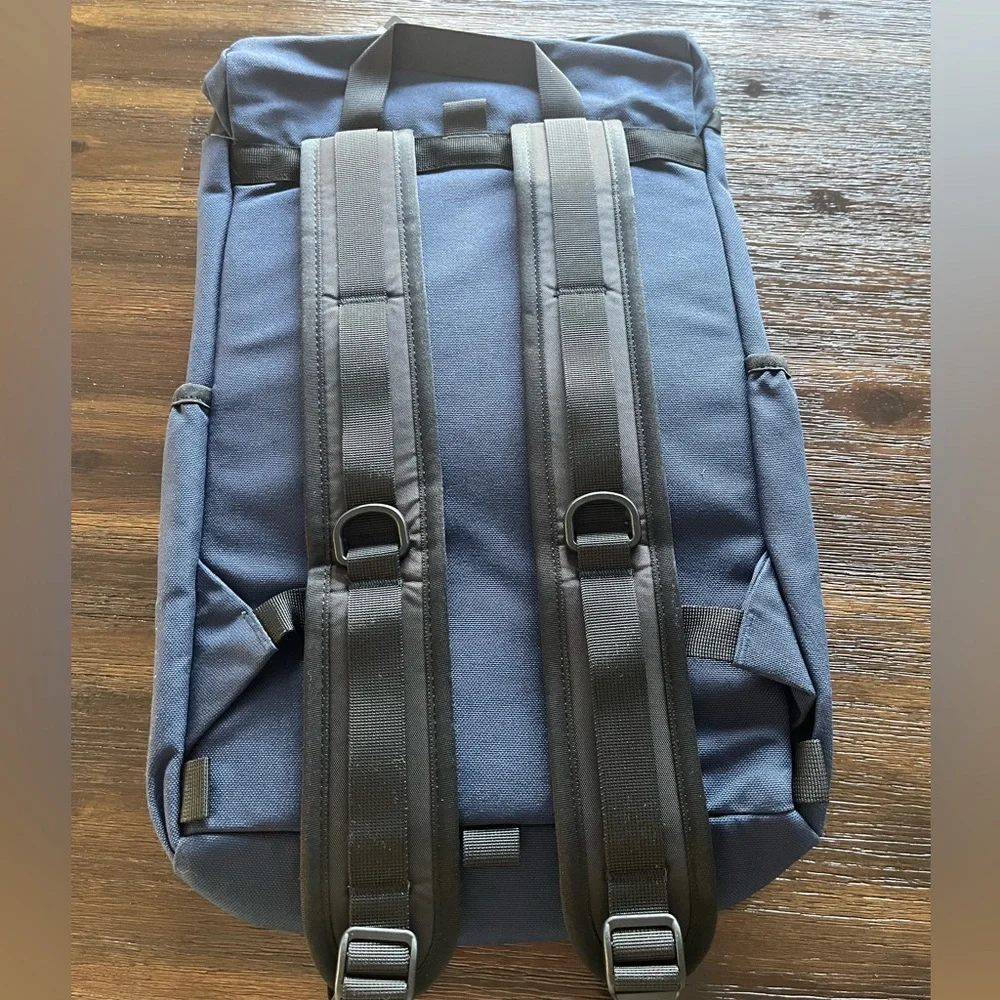Topo Designs Y-Pack Backpack in Navy Blue